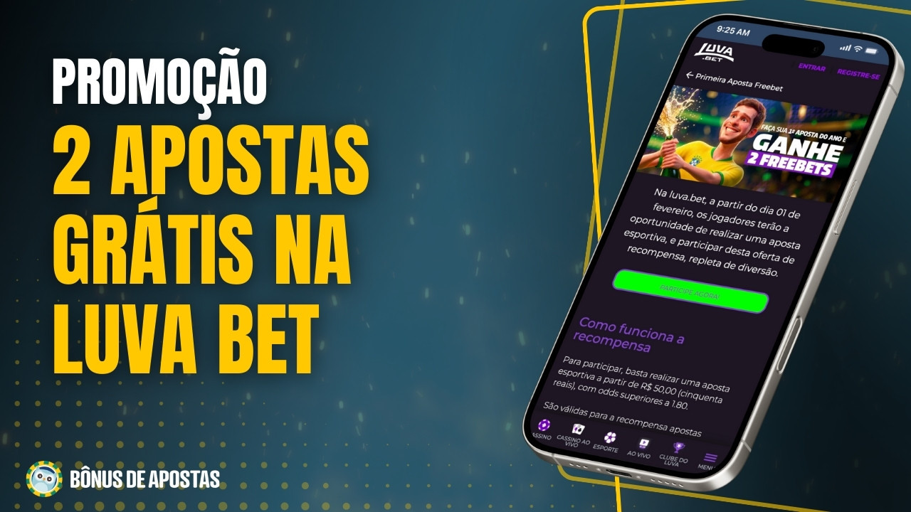 2 apostas gratis luva bet