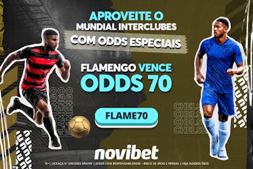 Novibet oferece odds 70 para vitória do Flamengo no Mundial de Clubes