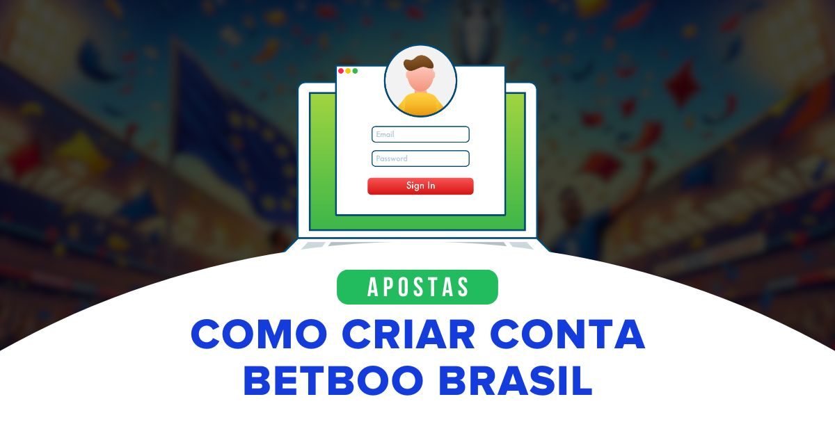Criar conta Betboo Brasil