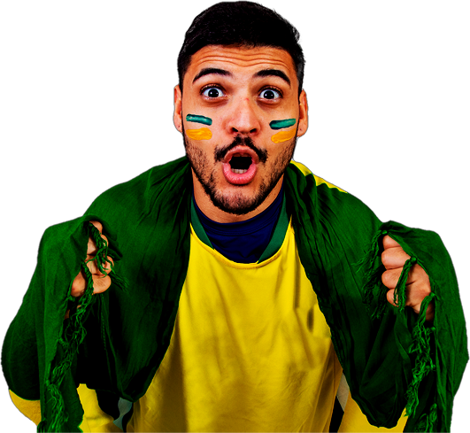 image of a Brazilian guy representing the website Bonusdeapostas.com