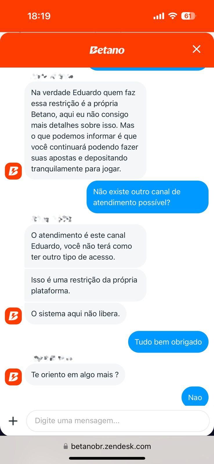 Solução do atendimento