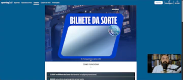 Bilhete da sorte sportingbet