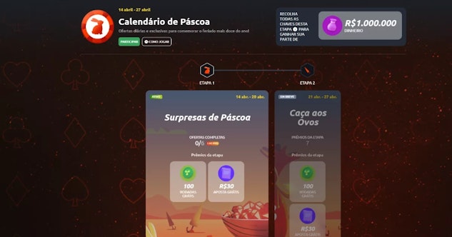 Calendario de pascoa betano