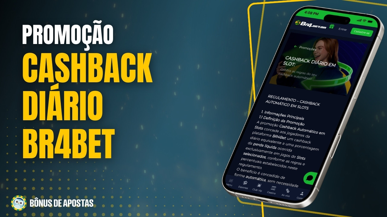Cashback diario br4bet