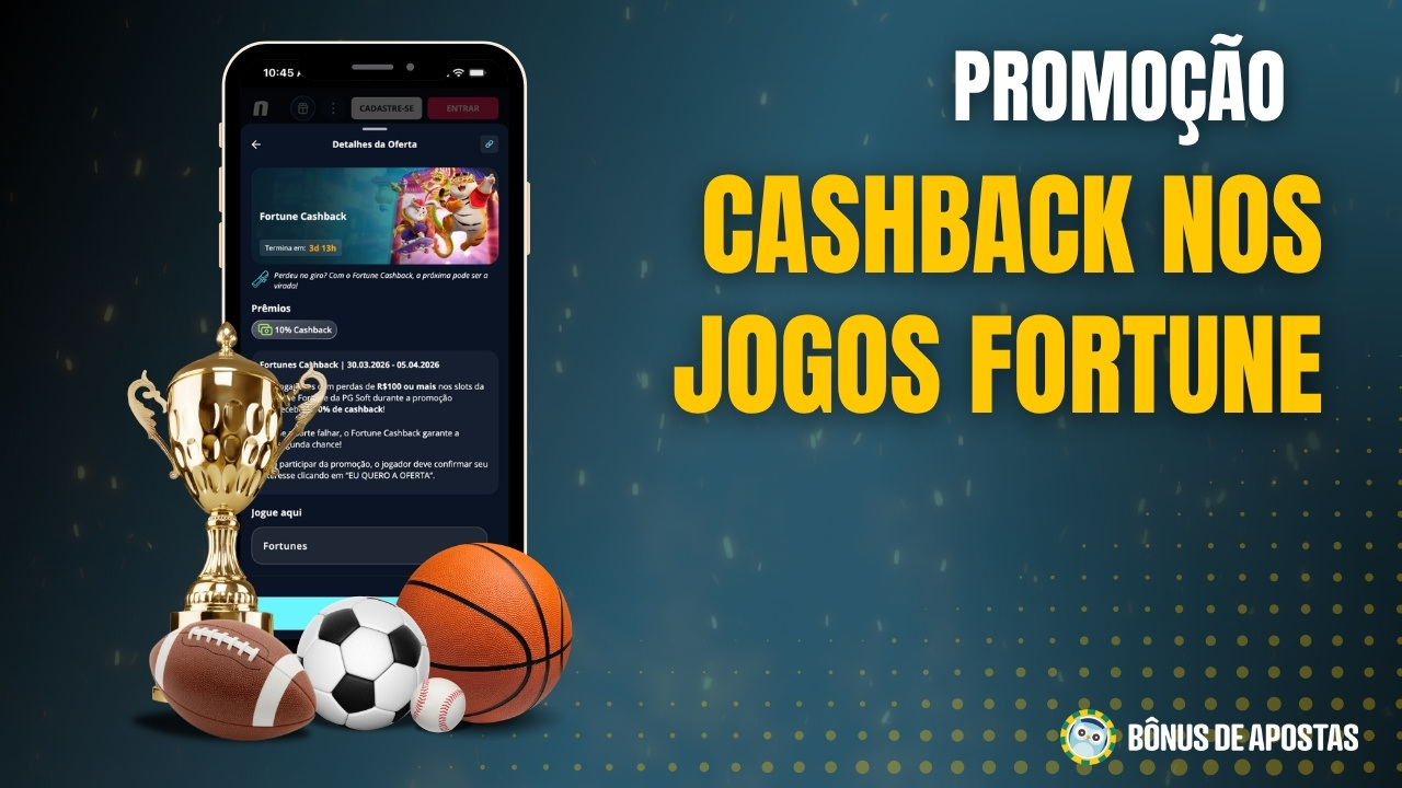 Cashback jogos fortune novibet