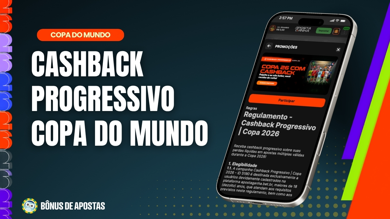 Cashback progressivo aposta ganha