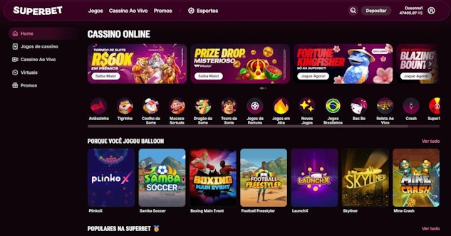 Cassino superbet analise 2025