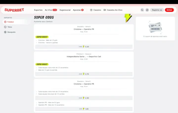 Central de super odds superbet