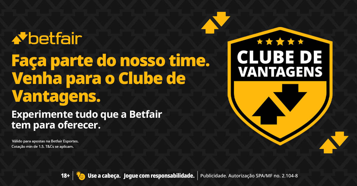 Clube de vantagem betfair aposta gratis