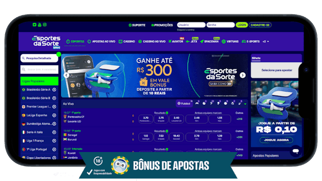 Esportes da sorte homepage