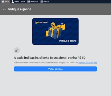 Indique e ganhe betanacional