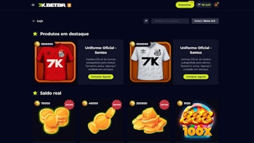 Loja de pontos bet7k