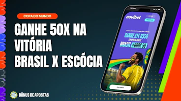 Odds 50 brasil escocia novibet