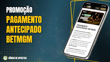 Pagamento antecipado betmgm