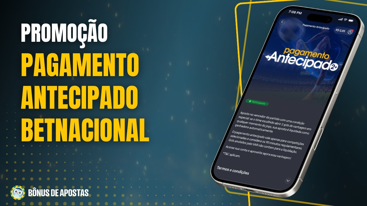 Pagamento antecipado betnacional