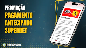 Pagamento antecipado superbet