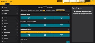Pagamento de 90 minutos betfair