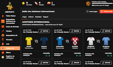 Palpite aposta ganha