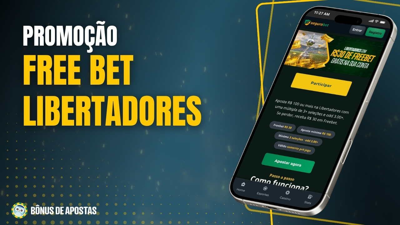 Seguro bet free bet libertadores