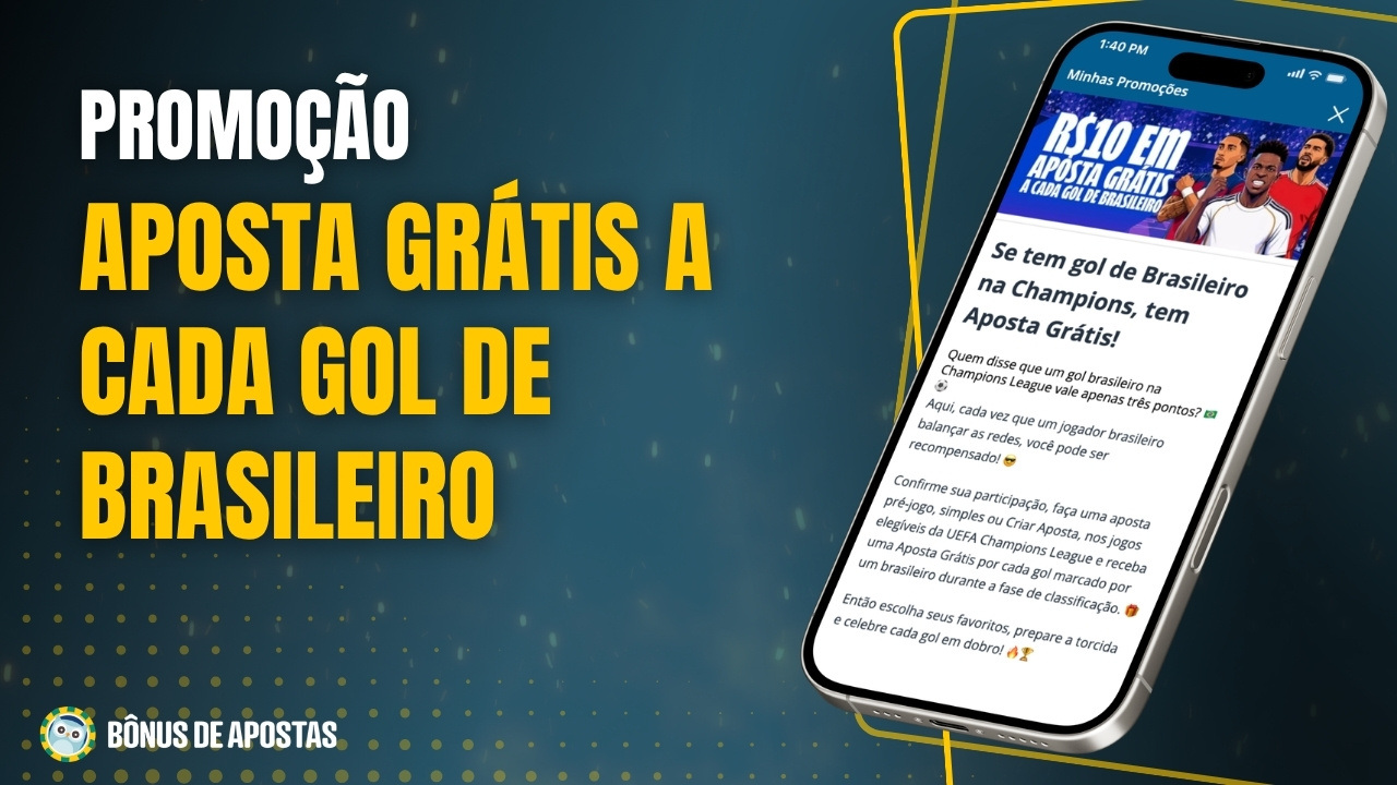 Sportingbet aposta gratis gol brasileiro champions