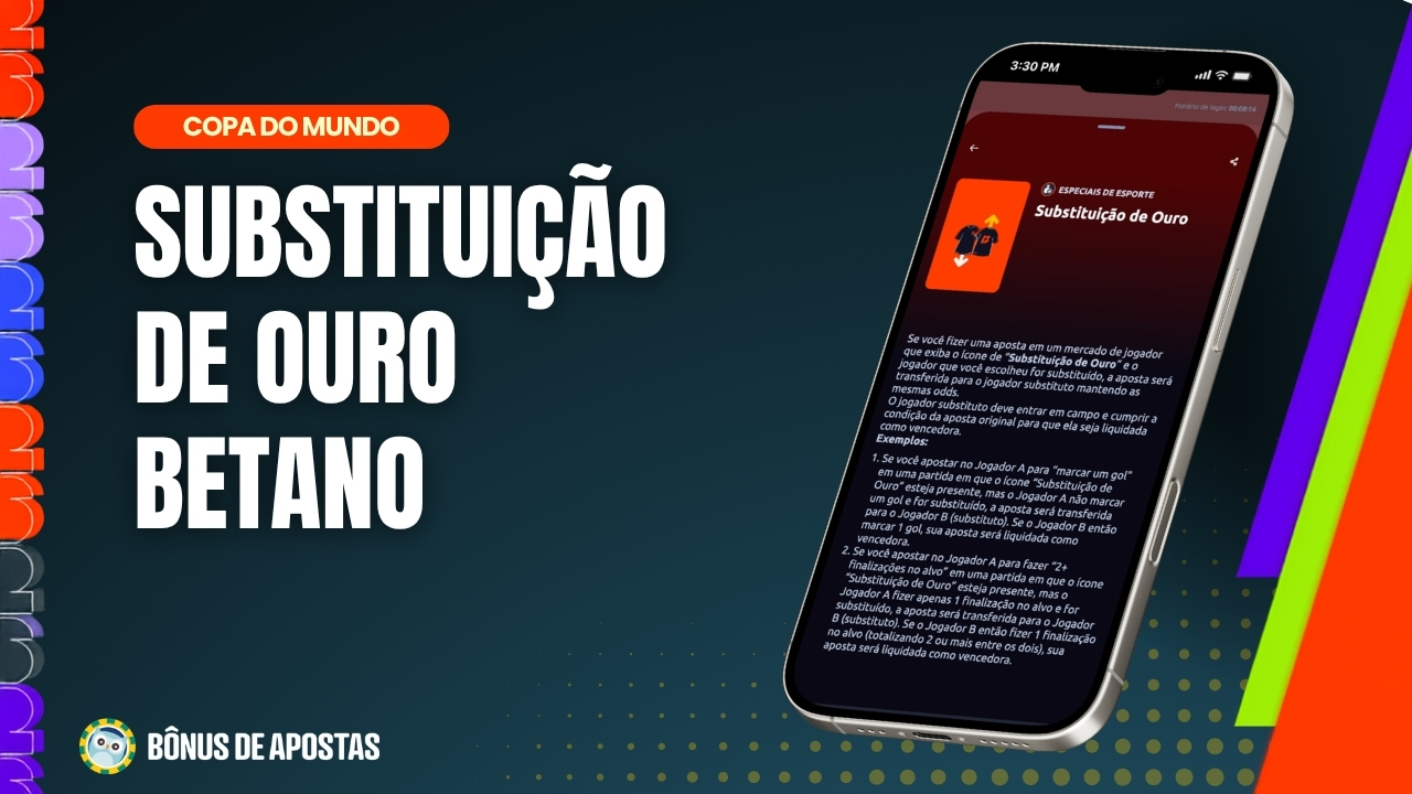 Substituicao de ouro betano
